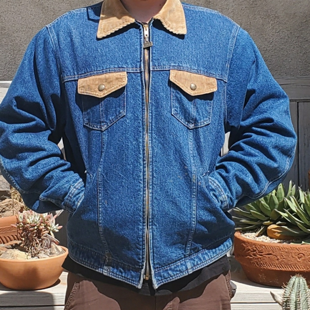 Vintage Walls "Blizzard Proof" Denim Jacket